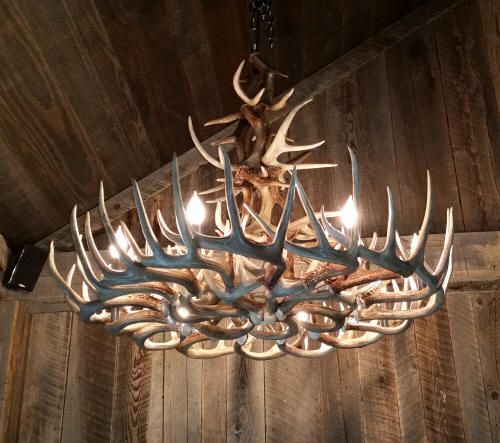 How To Make A Deer Antler Chandelier